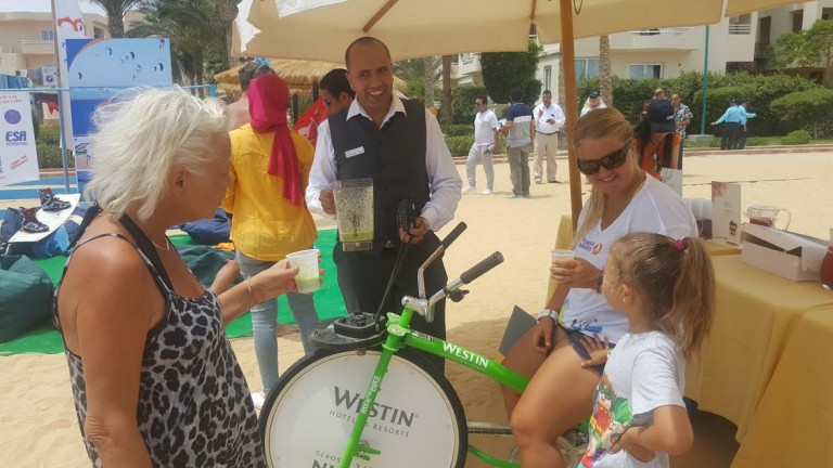 زادت سرعة دراجة هوائية