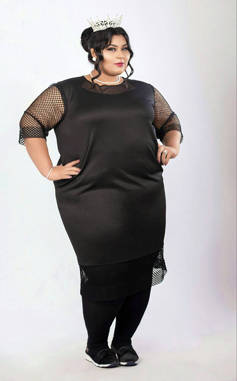 ندى رحمي قبل خسارة 80 كيلو من وزنها