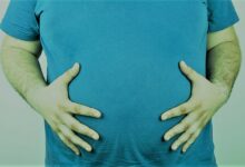 تفتيت دهون البطن