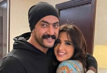 ياسمين عبد العزيز وأحمد العوضي