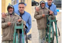 «عبد الرزاق» يوميته 60 جنية ولديه 4 أولاد ويرفض المساعدة:«عايز الستر كله زايل»