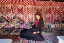 سهرة رمضانية بـ250 جنيه.. «سارة» تستعرض أجواء خيمة «بيت الشعر» البدوية:«لازم تجرب»