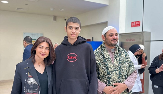 «إبراهيم» صاحب أول عملية زراعة جلد طبيعي وهبة السويدي - صفحته عبر «فيسبوك»